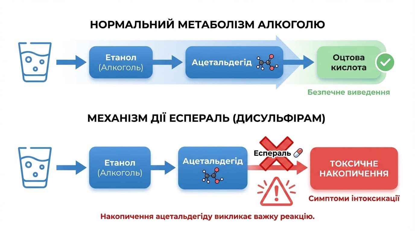 Кодування алкоголізму еспераль